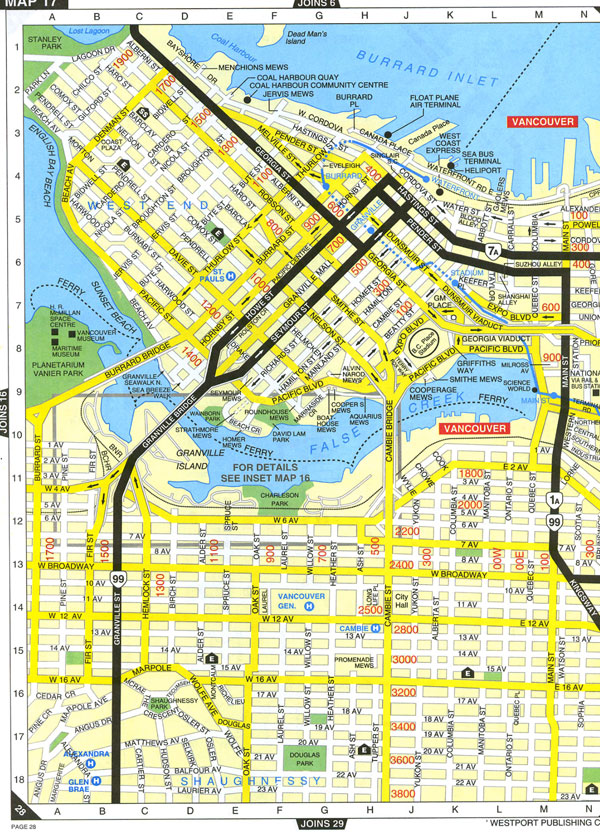 Vancouver Map